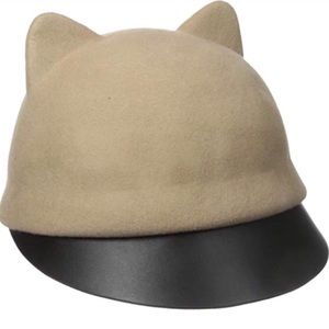 BCBG MAXAZRITA KITTY CAT BASEBALL CAP